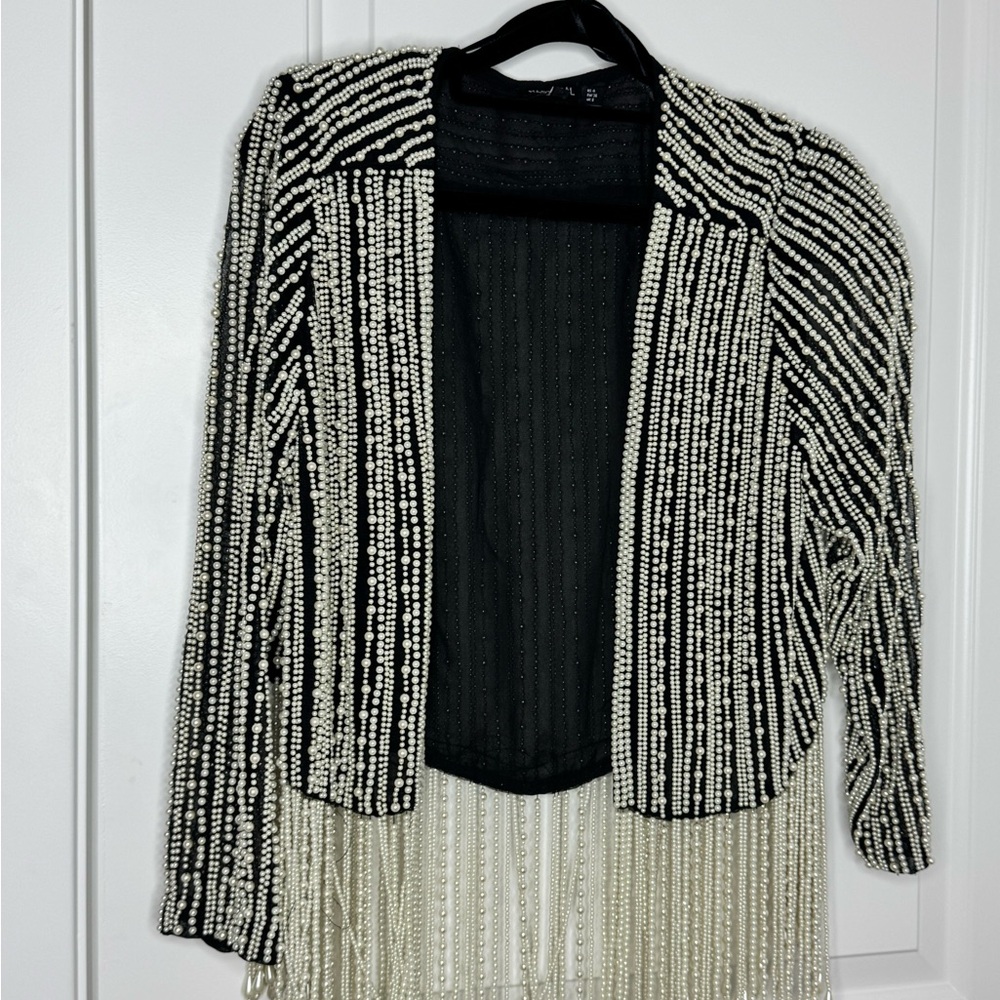 Pearl Beaded jacket